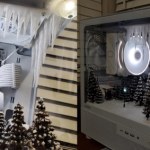 Wyjątkowy projekt komputera w zimowej scenerii podbija serca graczy