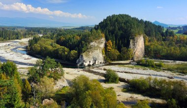 Wyjątkowy rezerwat w dolinie rzeki. Najlepszy punkt widokowy z panoramą Tatr