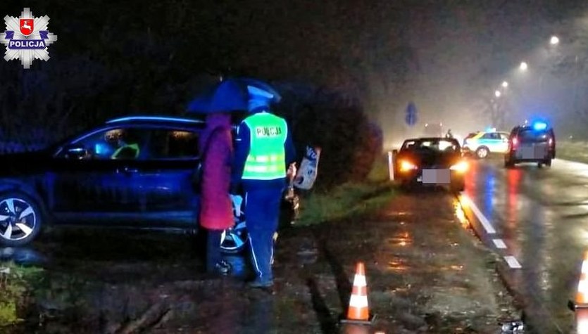Wyjeżdżał z posesji, przejechał po 37-latku. Tak się tłumaczył