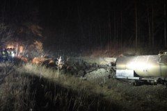 Wykoleił się pociąg towarowy. Trasa Ełk - Giżycko nieprzejezdna