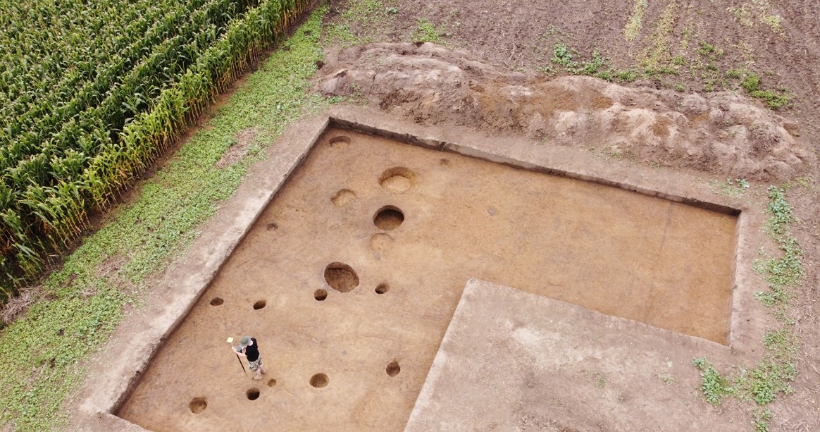 Wykopaliska archeologiczne związane z kulturą lateńską i Celtami w Samborowicach na Górnym Śląsku /Przemysław Dulęba /archiwum prywatne
