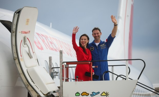 Wylądował! Sławosz Uznański-Wiśniewski wrócił do Europy