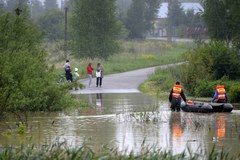 Wylał San. Zalało Buszkowice