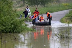 Wylał San. Zalało Buszkowice