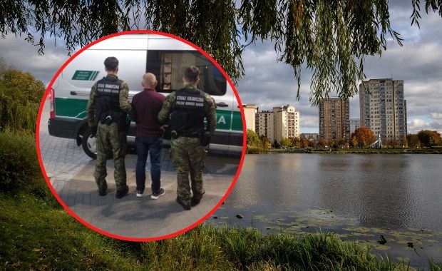 Wyłowił ogromnego suma z warszawskiego Balatonu. Ukrainiec wydalony z Polski