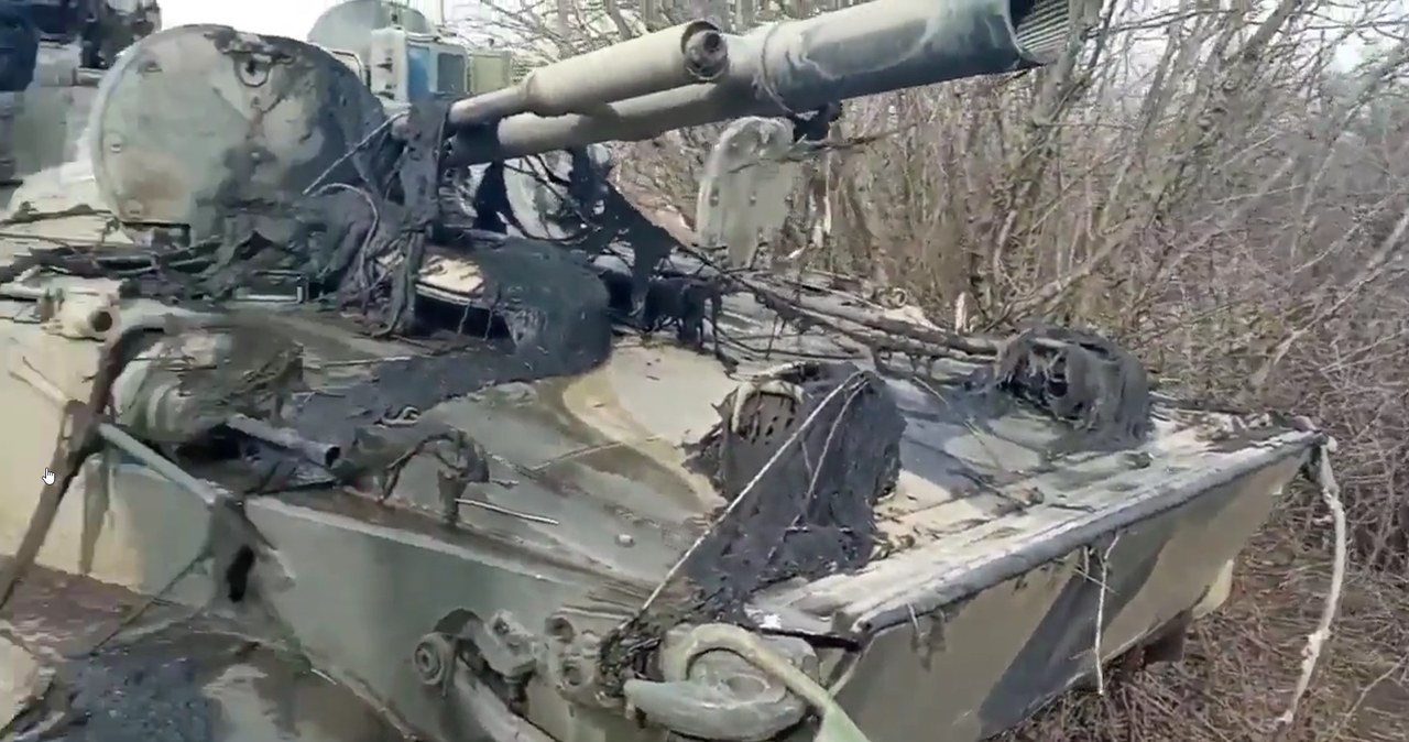 Wyłowili z rzeki bojowy wóz piechoty. Teraz BMP-3 będzie walczył w barwach Ukrainy /Twitter