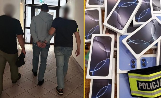 Wyłudzał telefony na cudze dane. Mężczyźnie grozi długi pobyt w więzieniu 