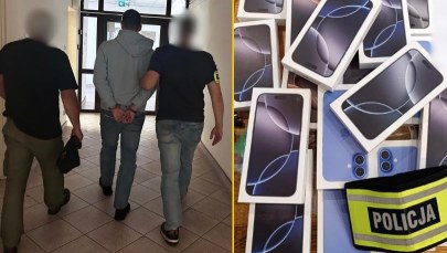 Wyłudzał telefony na cudze dane. Mężczyźnie grozi długi pobyt w więzieniu 