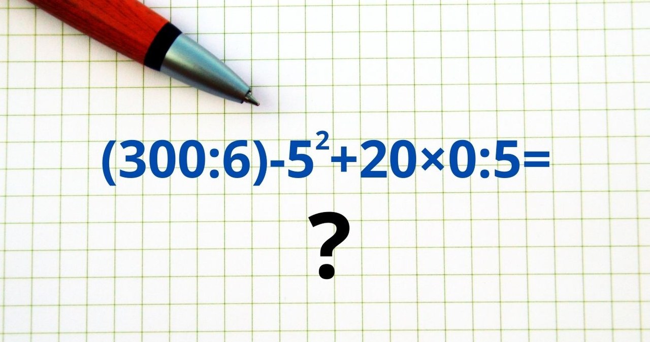 Wymagająca uwagi zagadka matematyczna dla bystrzaków /Canva Pro /Canva Pro