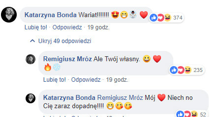 Wymiana zdań między Mrozem a Bondą /Facebook