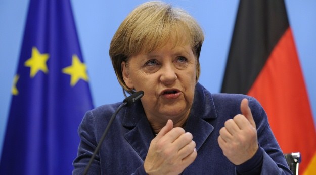 Wyniki szczytu podsumowała kanclerz Niemiec Angela Merkel. /AFP