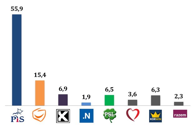 Wyniki wyborów. Jak głosowały osoby z wykształceniem podstawowym /IPSOS /RMF FM