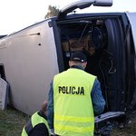 Wypadek autobusu: Jedna osoba nie żyje, 10 jest rannych
