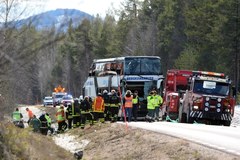 Wypadek autobusu szkolnego w Szwecji