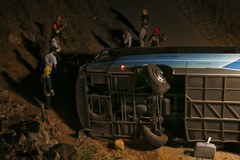 Wypadek autobusu w Portugalii
