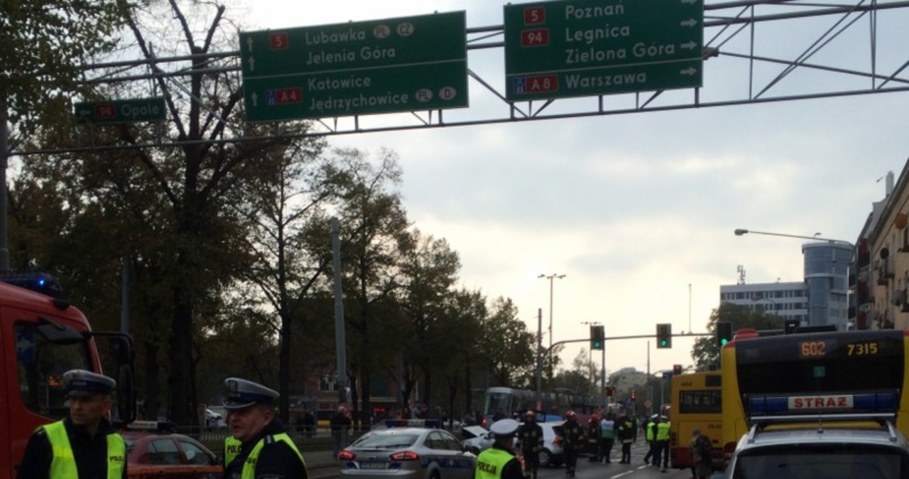 Wypadek autobusu we Wrocławiu 