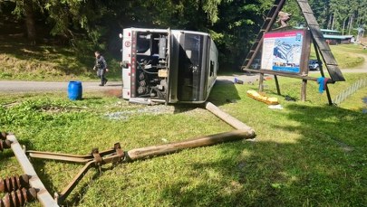 Wypadek autobusu z dziećmi w Czechach. Jest wielu rannych