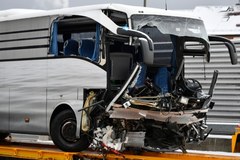 Wypadek autokaru w Szwajcarii 