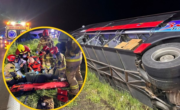 Wypadek autokaru z żołnierzami USA na A4. 8 osób rannych, nowe ustalenia