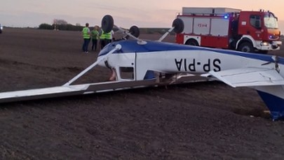 Wypadek awionetki w Gliwicach. Zawiódł silnik?