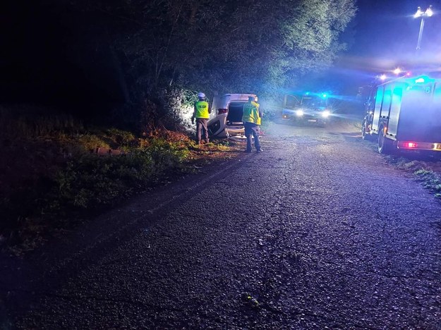 Wypadek i zabójstwo w Łódzkiem, 28.09.2024 /Policja Województwa Łódzkiego /Policja