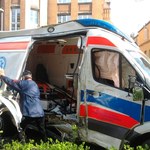 Wypadek karetki pogotowia w Szczecinie