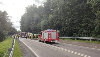 Wypadek koło Gorlic. Cztery osoby poszkodowane