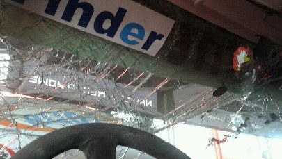 Wypadek Małysza - zdjęcia