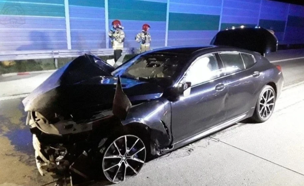 Wypadek na A1 i milion złotych w tle. Ojciec Sebastiana M. bez odszkodowania za rozbite bmw