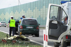 Wypadek na A1. Kierowca mógł zasnąć za kierownicą