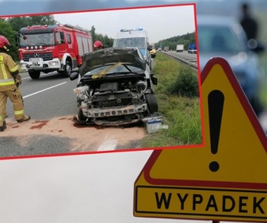 Wypadek na autostradzie A4 pod Opolem. Poważne utrudnienia w ruchu