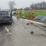 Wypadek na autostradzie A4. Sprawcą pijany kierowca