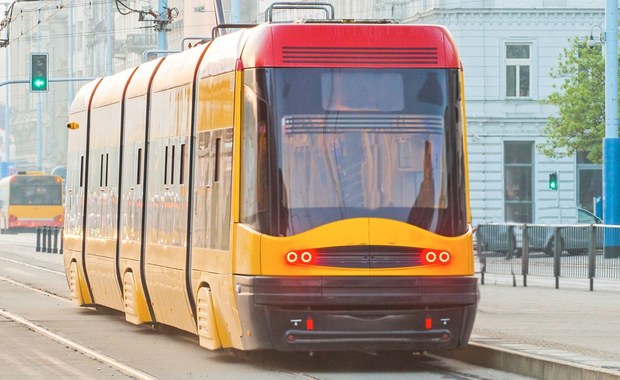 Wypadek na budowie trasy tramwajowej do Wilanowa. Ranny jeden z pasażerów