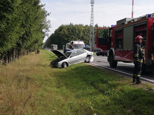 Wypadek na DK 11 w Zachodniopomorskiem /Gorąca Linia RMF FM