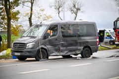 Wypadek na DK22 w Pomorskiem