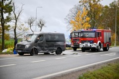 Wypadek na DK22 w Pomorskiem