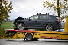 Wypadek na DK22 w Pomorskiem