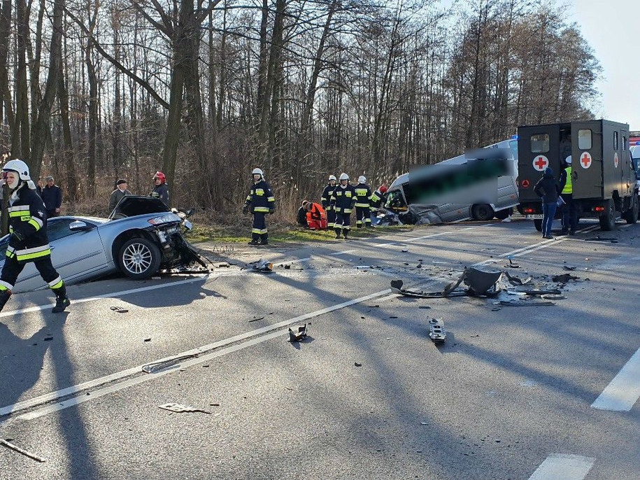 Wypadek na drodze krajowej nr 9 /Słuchacz Paweł /Gorąca Linia RMF FM