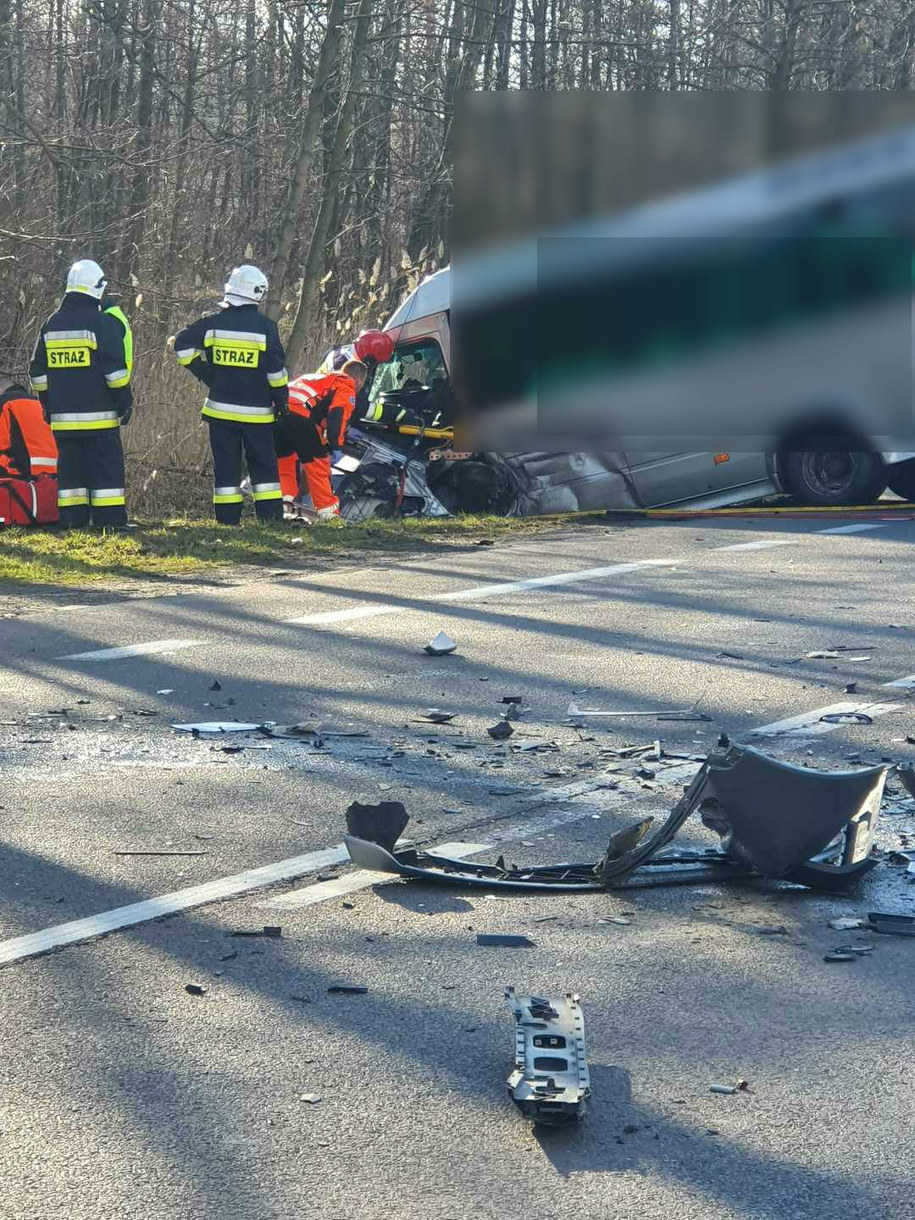 Wypadek na drodze krajowej nr 9 /Słuchacz Paweł /Gorąca Linia RMF FM