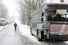 Wypadek na krajowej "pięćdziesiątce", droga zablokowana