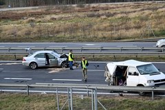 Wypadek na obwodnicy Goleniowa