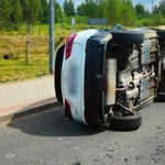 Wypadek na obwodnicy Mrągowa. 74-latka nie żyje