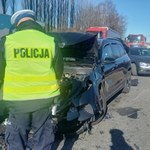 Wypadek na obwodnicy Trójmiasta. Jedna osoba trafiła do szpitala