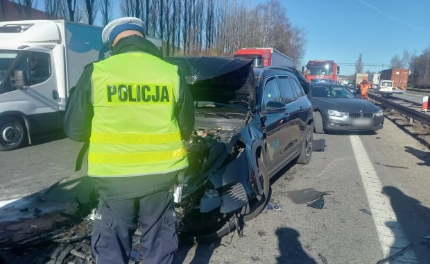 Wypadek na obwodnicy Trójmiasta. Jedna osoba trafiła do szpitala