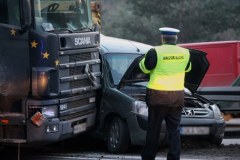 Wypadek na Obwodnicy Trójmiasta