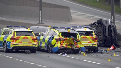 Wypadek na pierwszej randce. 5 policyjnych aut rozbitych