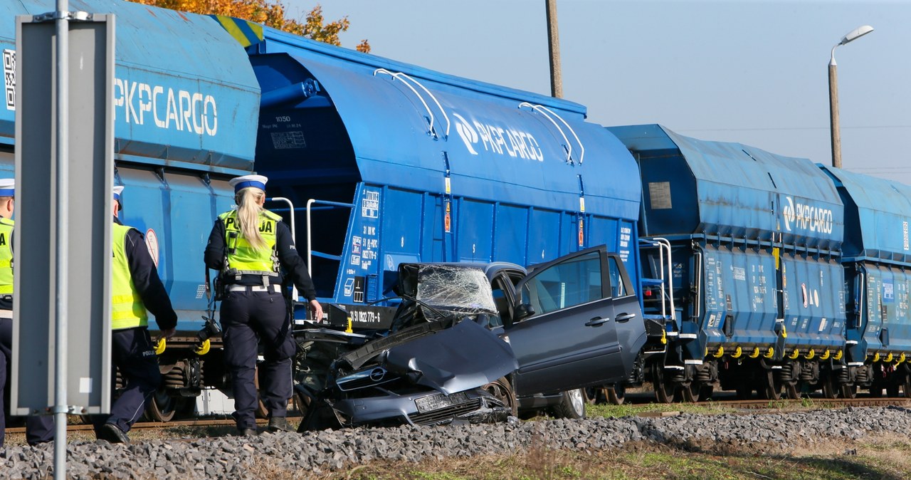 Wypadek na przejeździe kolejowym w miejscowości Jenin