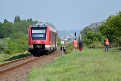 Wypadek na przejeździe kolejowym w Stobnie