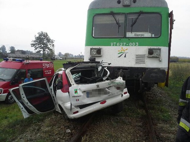 Wypadek na przejeździe /Gorąca Linia /RMF FM