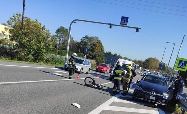 Wypadek na przejściu dla pieszych. Za kierownicą burmistrz Olkusza? 